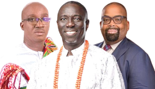 Photo of the PDP, APC and LP Candidates in the forth governorship elections in Edo state